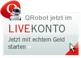 QRobot jetzt gratis im Livekonto verwenden!
